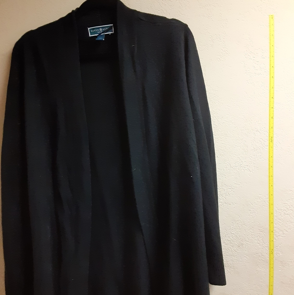 Black Cardigan Sweater